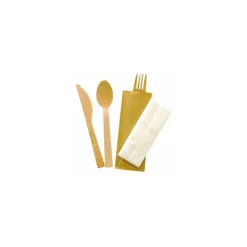 Kit couverts bambou 4 en 1 - par 100