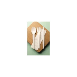 Kit couverts papier 4 en 1 - par 50