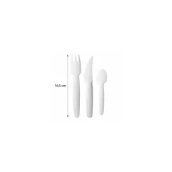 Kit de couvert en papier 4 en 1 - par 250