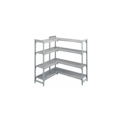 Kit pour rayonnage Cambro 4 tablettes ajourées 160 x 50 cm