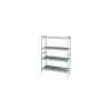 Kit rayonnage Fermostock 4 niveaux 6611 78 x 36 cm