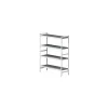 Kit rayonnage 4 niveaux Fermostock 6622 120 x 46 cm