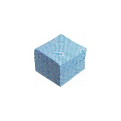 Lavette gaufrée usage court Wypall x80 bleu 35,5 x 33,5 cm - par 30