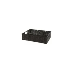 Manne carita noire PP 40 x 30 x 10 cm