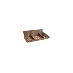 Manne tricase chocolat 60 x 33 x 20 cm