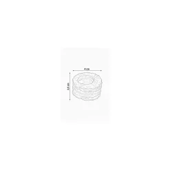 Mini bouchée à la margarine végétale feuilletage ø 4 x 2,5 cm - par 150