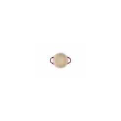 Mini cocotte ronde céramique cerise ø 10 cm