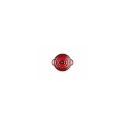 Mini cocotte ronde céramique cerise ø 10 cm