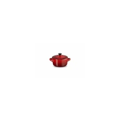 Mini cocotte ronde céramique cerise ø 10 cm