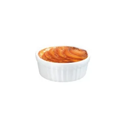 Mini ramequin plissé porcelaine ø 6,5 cm - par 12