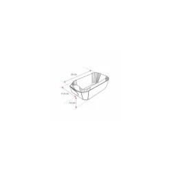 Moule bois 25 x 11,5 x 7,5 cm - par 100