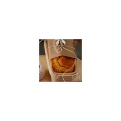 Moule de cuisson rectangulaire papier 17,6 x 7,6 x 5 cm - par 25