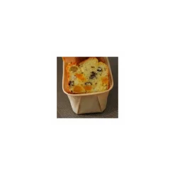 Moule de cuisson rectangulaire papier 19,9 x 7,3 x 6,5 cm - par 25