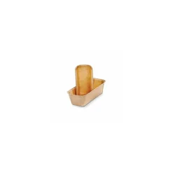 Moule de cuisson rectangulaire papier 19,9 x 7,3 x 6,5 cm - par 25