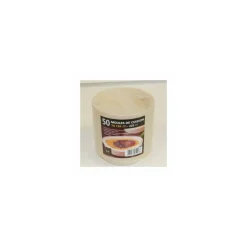 Moule de cuisson rond papier 13,8 x 2,1 cm - par 50