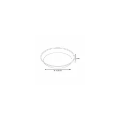 Moule de cuisson rond papier 10,9 x 2,1 cm - par 50