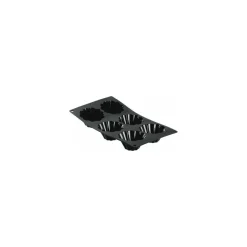 Moule 6 mini-brioches Moul'flex 30 x 17,6 cm