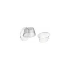 Moule à oeuf lisse PET cristal 82 x 62 x 35 mm - par 100