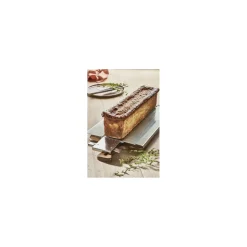 Moule perforé pliant Geoforme inox 35 x 7 x 7,5 cm