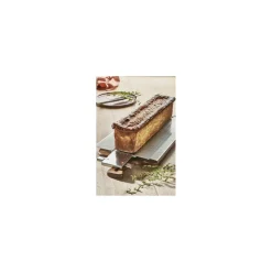 Moule perforé pliant Geoforme inox 48 x 9 x 8,5 cm