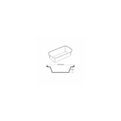 Moule rectangulaire aluminium MO 600 60 cl - par 100