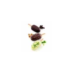 Moule Silikomart 4 glaces classic 9,3 x 4,8 x 2,5 cm