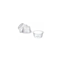 Moule timbale PET cristal 35 x 80 mm - par 100
