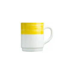 Mug Brush jaune 26 cl - par 6