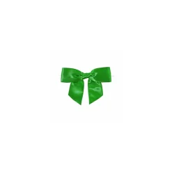Noeud satin vert - par 100
