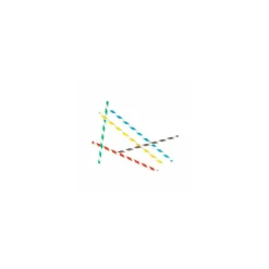 Paille papier assortie Ø 0,6 x 20 cm - par 250