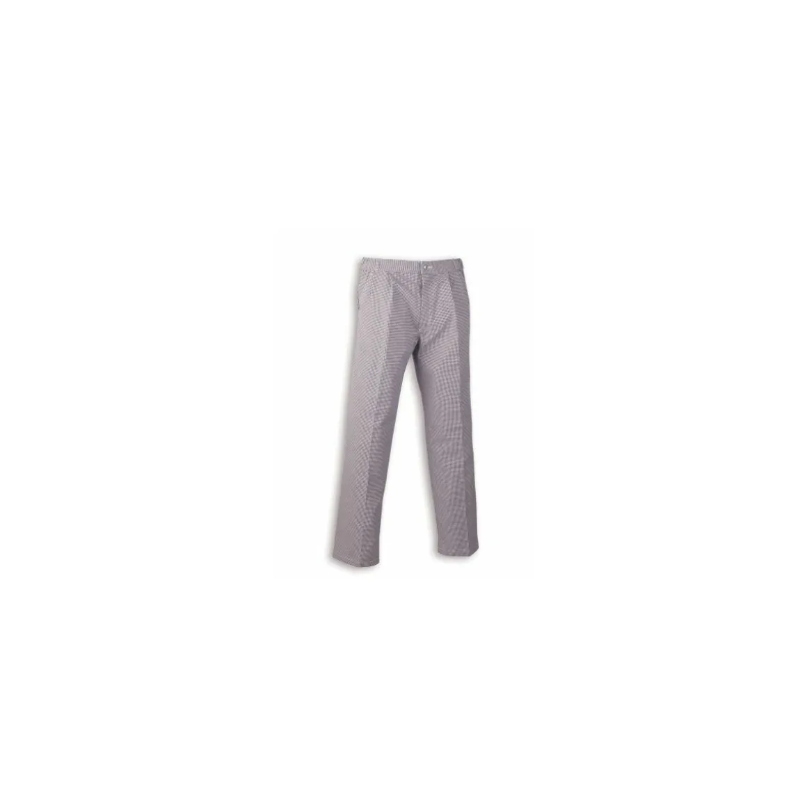 Pantalon polycoton pied de poule T.40
