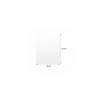 Papier duplex vichy rose 60 g/m² feuilles 50 x 40 cm - par 10 kg