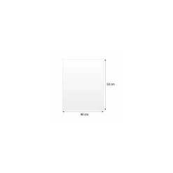 Papier duplex vichy rose 60 g/m² feuilles 50 x 40 cm - par 10 kg