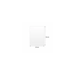 Papier ingraissable blanc 45 g/m² feuilles 33 x 25 cm - par 10 kg