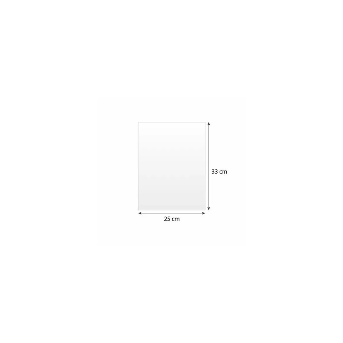 Papier paraffiné 1 face blanc 55 g/m² feuilles 25 x 35 cm - par 10 kg