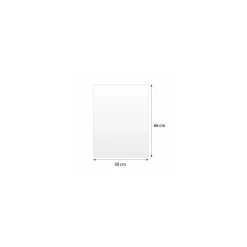 Papier paraffiné 2 faces blanc 40 g/m² feuilles 66 x 50 cm - par 10 kg