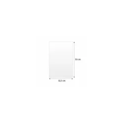 Papier thermoscellable blanc 60 g/m² feuilles 50 x 32,5 cm - par 10 kg