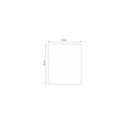 Papier thermoscellable noir 60 g/m² feuilles 40 x 33 cm - par 10 kg