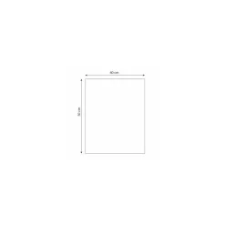 Papier thermoscellable noir 60 g/m² feuilles 50 x 40 cm - par 10 kg