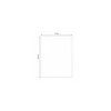 Papier thermoscellable noir 60 g/m² feuilles 66 x 50 cm - par 10 kg