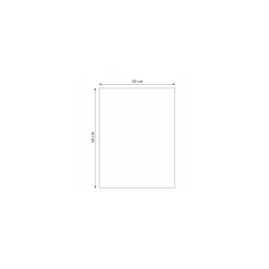 Papier thermoscellable noir 60 g/m² feuilles 66 x 50 cm - par 10 kg
