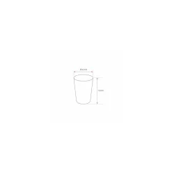Petite verrine plastique ronde transparente 50 ml - par 1440