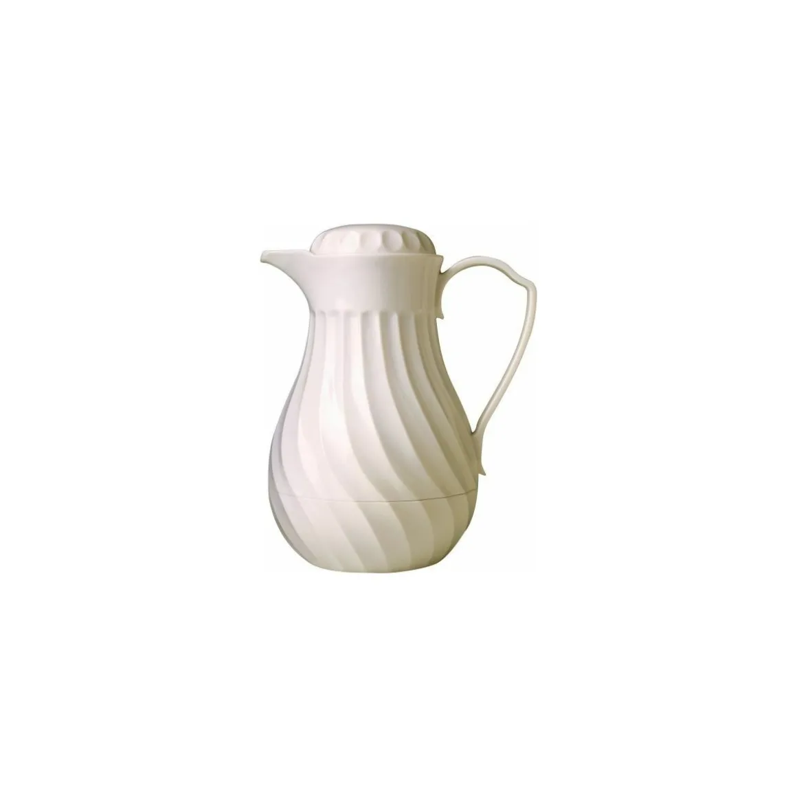 Pichet isotherme torsade blanc 1,9 L