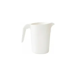 Pichet PP blanc transparent 1 L - par 6