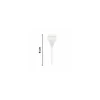 Pique fin blanc 8 cm pour étiquette Edikio - par 25