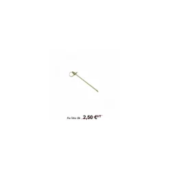 Pique ruban boucle en bambou 15 cm - par 100