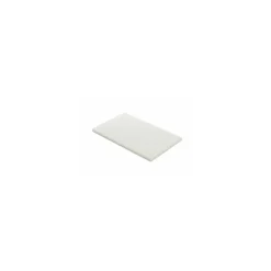Planche de découpe PEHD blanche 140 x 60 x 2,5 cm