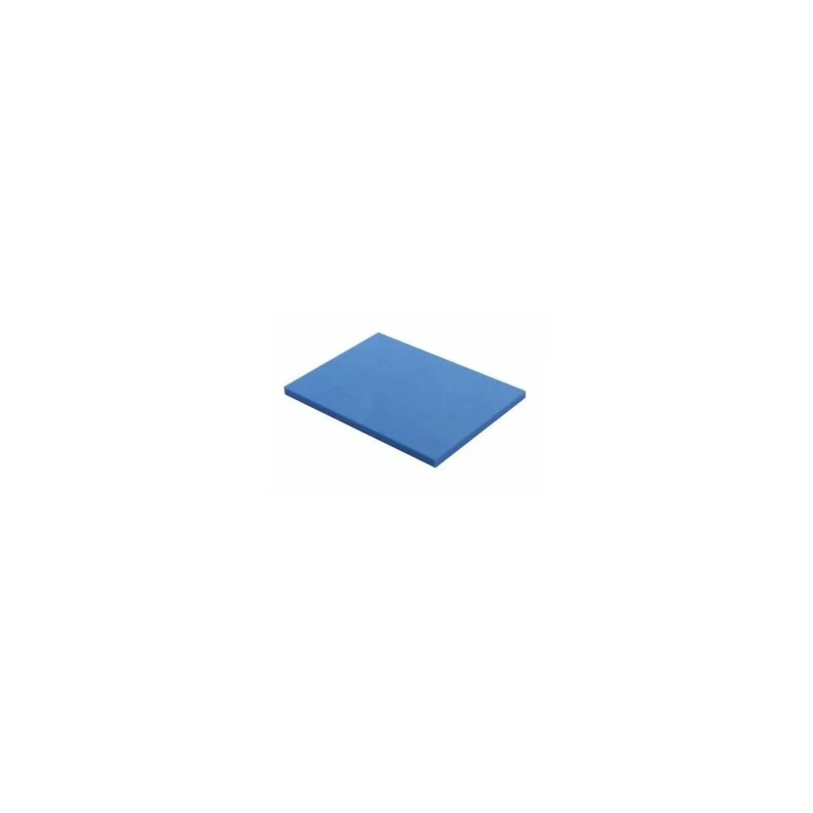 Planche de découpe PEHD bleu 50 x 30 x 2 cm