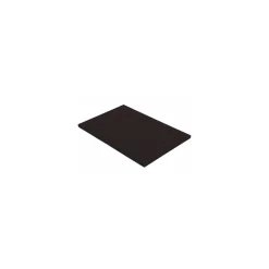 Planche de découpe PEHD noire 53 x 32,5 x 2 cm