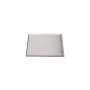 Plaque aluminium bords droits 60 x 40 cm
